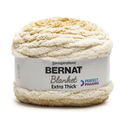 Bernat Blanket Extra Thick Perfect Phasing Golden