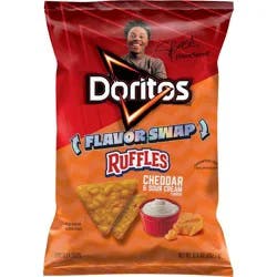 Doritos Ruffles Cheddar & Sour Cream Chips - 9.25oz