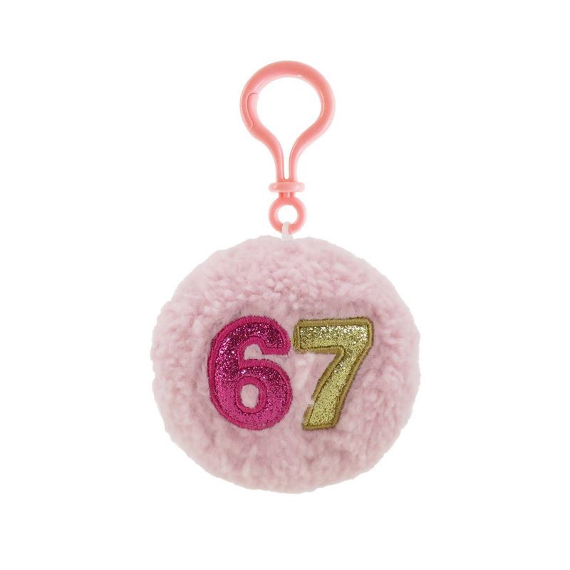 slide 1 of 21, Linzy 67 Plush Bag Clip, 1 ct