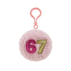 Linzy 67 Plush Bag Clip