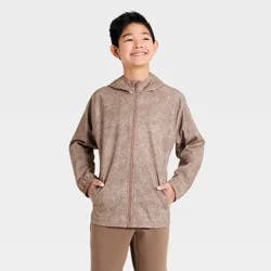 Boys' Windbreaker Softshell Jacket - All In Motion™ Brown L