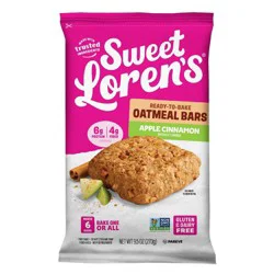 Sweet Loren's Apple Cinnamon Oatmeal Bars - 9.5oz/12ct