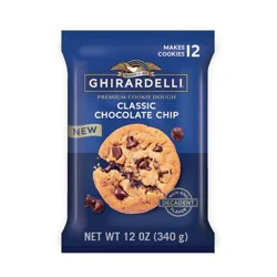 Ghirardelli Premium Chocolate Chip Cookie Dough - 12oz