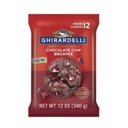 Ghirardelli Premium Chocolate Chip Brownie Cookie Dough - 12oz