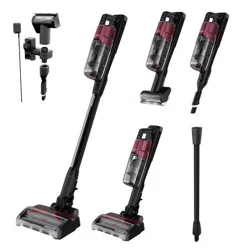 BISSELL PowerClean DualBrush Cordless Stick Vacuum 4196T Pet Hair Pick-Up Black