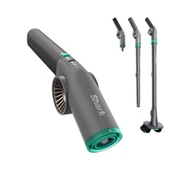 Shark BlastBoss Indoor-Outdoor Air Blasting System Cordless Floor Sweeper AB2112 8" Cleaning Path Charcoal