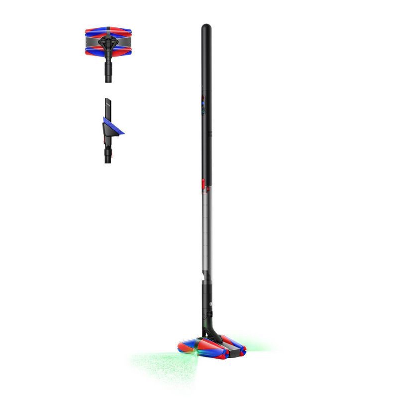 slide 1 of 10, Dyson PencilVac Fluffycones Cordless Vacuum Black, 1 ct