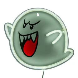 Super Mario Boo Wall Mountable LED Neon Light