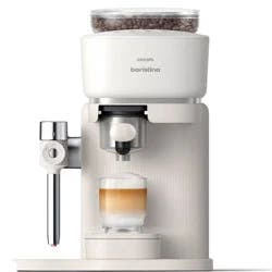 Philips Baristina Latte Automatic Coffee and Espresso Machine Milky White