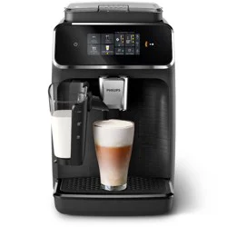 Philips 2300 Series Fully Automatic Espresso Machine with LatteGo Milk Frother Black