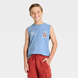 Boys' ICEE Front and Back Graphic Tank Top - Blue M