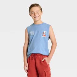Boys' ICEE Front and Back Graphic Tank Top - Blue L
