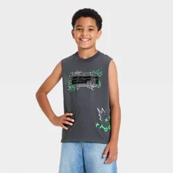 Boys' ESPN Graphic Tank Top - Gray M