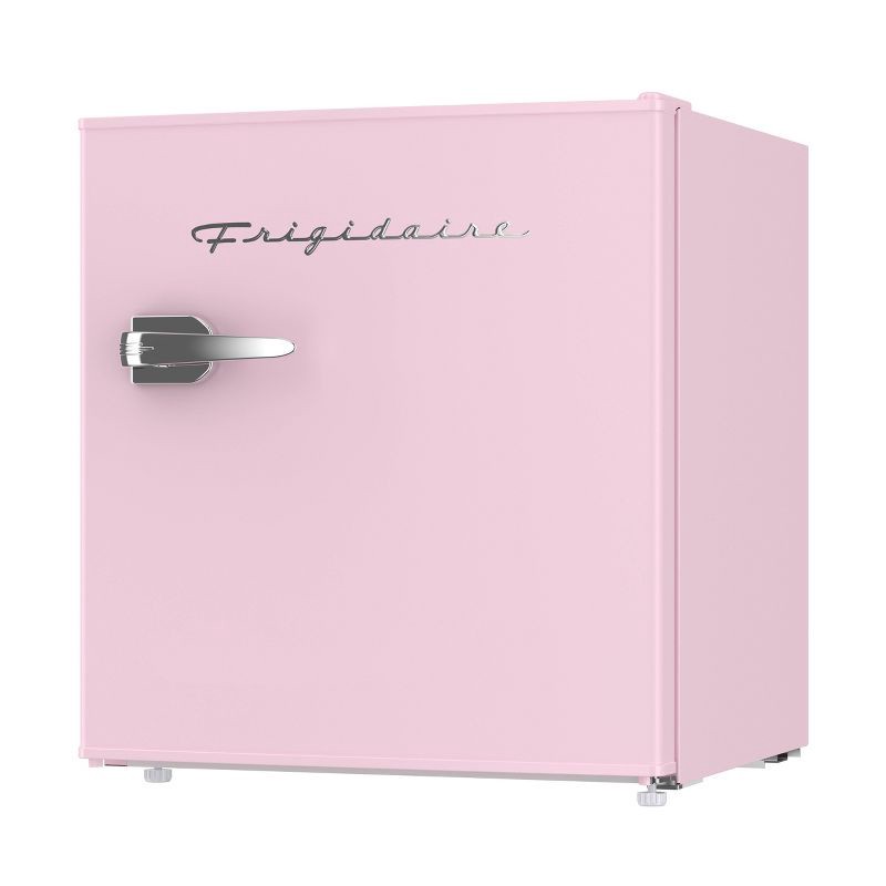 slide 1 of 9, Frigidaire 1.6 cu ft Retro Compact Dorm Fridge with Freezer Pink, 1 ct