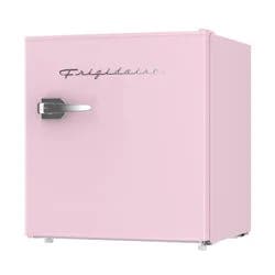 Frigidaire 1.6 cu ft Retro Compact Dorm Fridge with Freezer Pink
