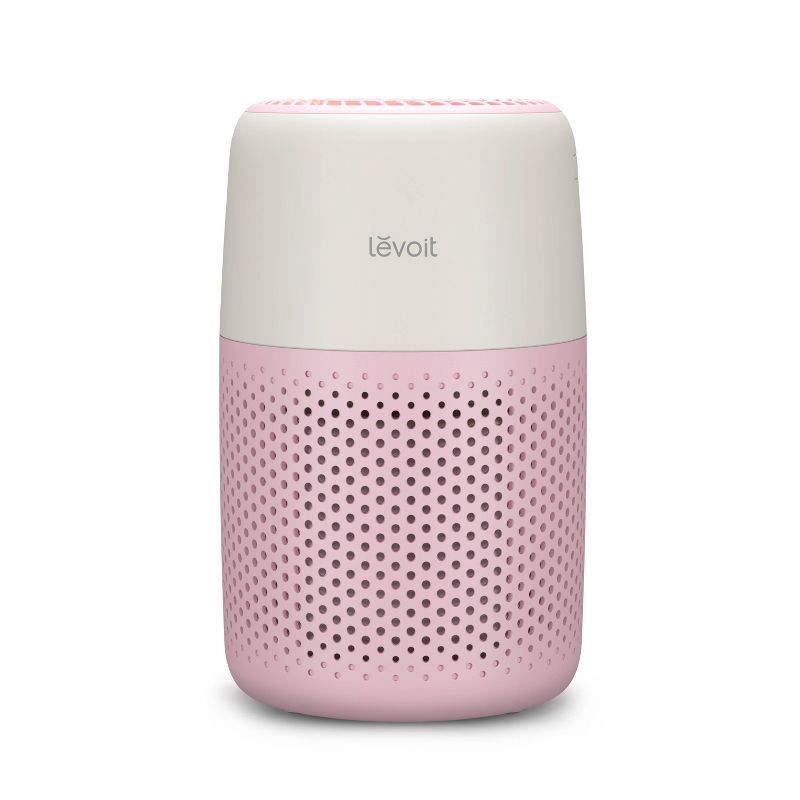 slide 1 of 10, Levoit Core Mini Air Purifier with Night Light Strawberry Cream, 1 ct