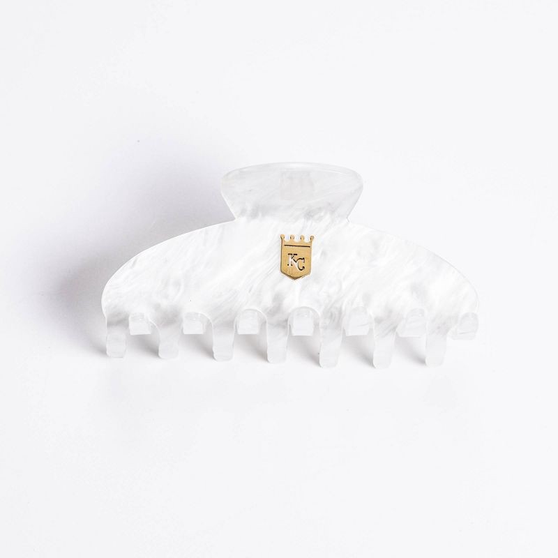 slide 1 of 2, Bijoux Sport by Luv Aj MLB "Kansas City Royals" Logo Claw Clip - Red, 1 ct