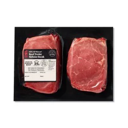 Beef Petitie Sirloin Boneless Steak Raw - 0.75lb - Good & Gather™