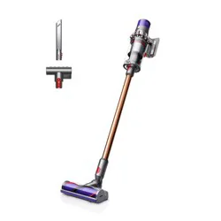 Dyson Cyclone Cordless Stick Vacuum V10 9.8" Cleaning Path Pet Hair Pick-Up Copper/Nickel
