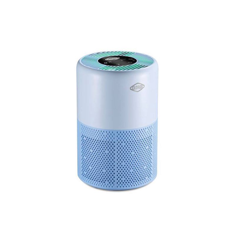 slide 1 of 1, Clorox Turbo+ True Hepa Personal Room Air Purifier Blue, 1 ct