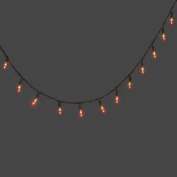 100ct LED Miniature Glass String Lights Double Orange/Yellow - Hyde and EEK! Boutique™: Fall