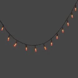 100ct LED Miniature Glass String Lights Double Orange/Yellow - Hyde and EEK! Boutique™: Fall