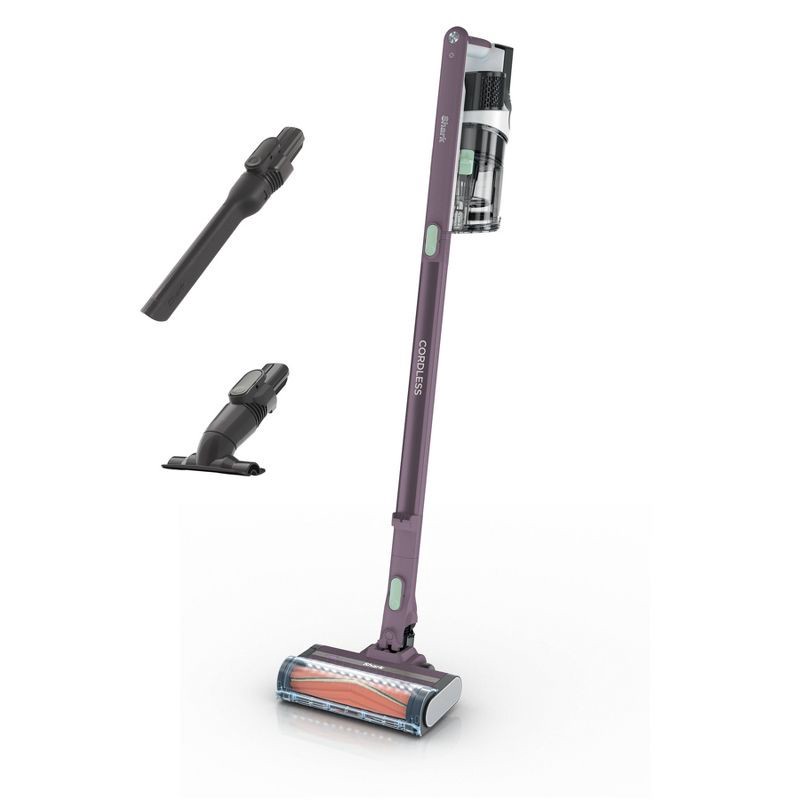 slide 1 of 14, Shark Cordless Pet Vacuum with TurboPro Nozzle Technology IY144HRD1 8.4" Cleaning Path Maroon, 1 ct