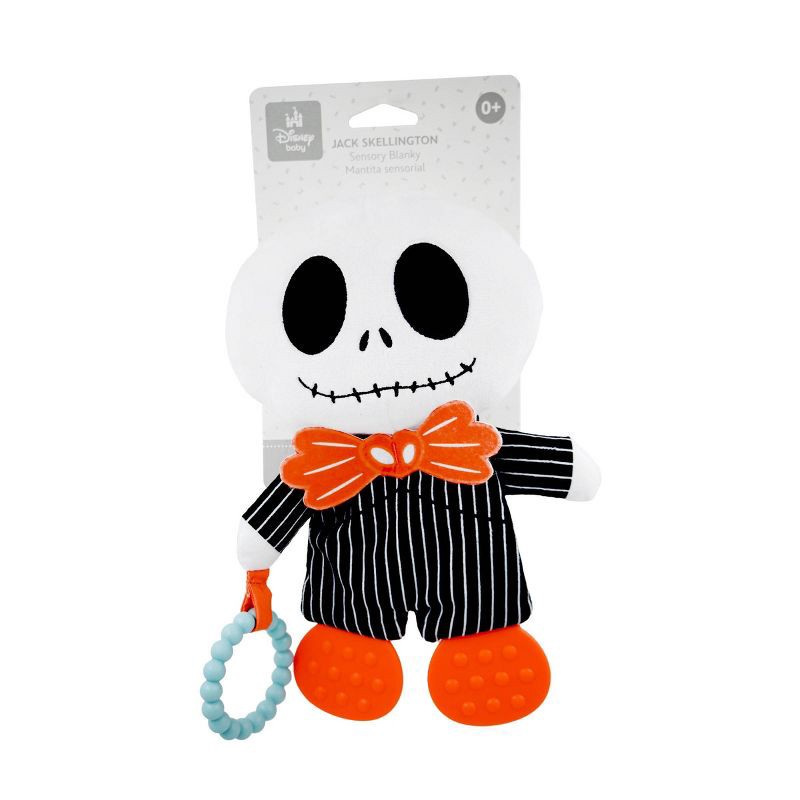 slide 1 of 4, Disney Jack Skellington Sensory Blanket Baby Learning Toy, 1 ct