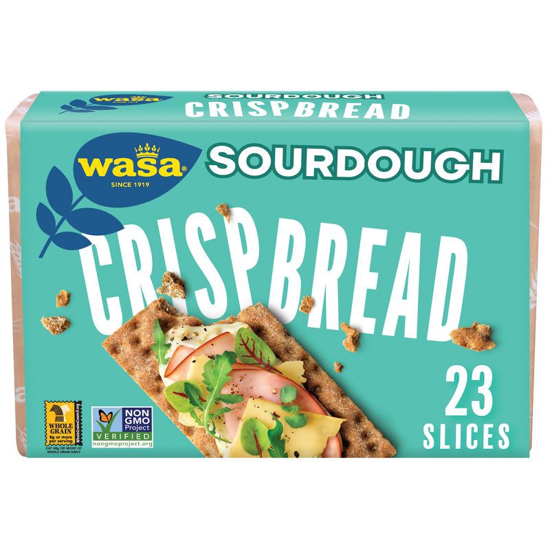 slide 1 of 6, Wasa Sourdough Crispbread - 9.7oz, 9.7 oz