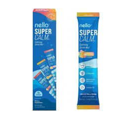 セオレムパール Nello Supercalm Calming Drink Mix Supplement Powder - Raspberry
