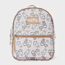 Toddler Girls' Miffy Backpack - Tan/Cream