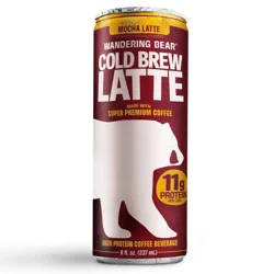 Wandering Bear Coffee Mocha Latte - 8 fl oz