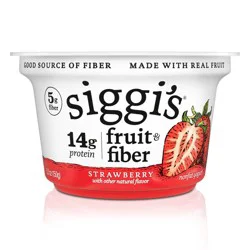 siggi's Fruit & Fiber Strawberry Yogurt - 5.3oz