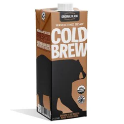 Wandering Bear Coffee Original Black Cold Brew Coffee - 32 fl oz