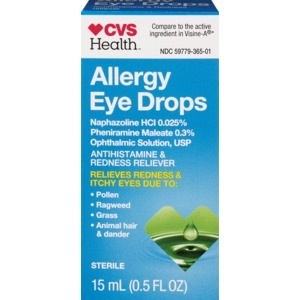 slide 1 of 1, CVS Pharmacy Cvs Health Allergy Eye Drops, 0.5 oz