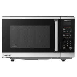 Toshiba 1.2 cu ft Flatbed Countertop Microwave with Humidity Sensor and Inverter Technology
