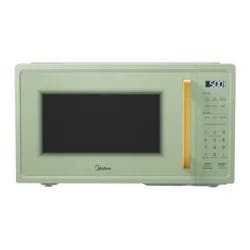 Midea 0.9 cu ft 900W Microwave Oven with Child Lock Door Sage Green