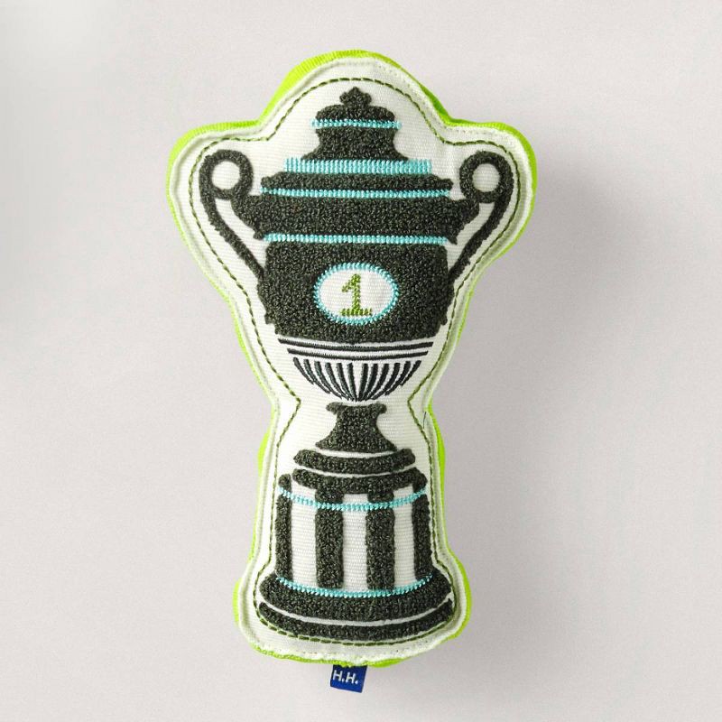slide 1 of 6, Hooray House Trophy Squeaker Toy, 1 ct