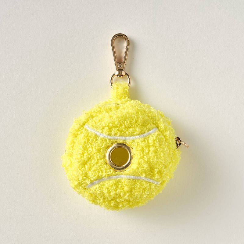 slide 1 of 5, Hooray House Waste Bag Holder - Tennis Ball, 1 ct