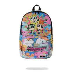 Space Junk 18" PowerPuff Girls' Power Graffiti Backpack - Pink