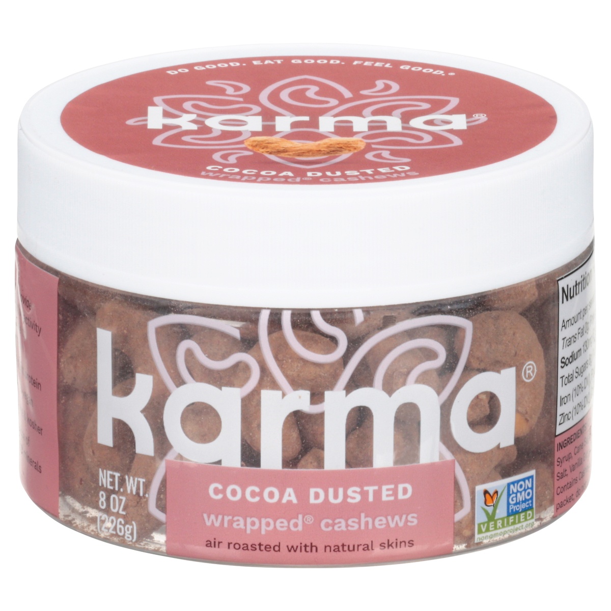 Karma Nuts Cocoa Dusted Roasted Cashews 8 oz Shipt