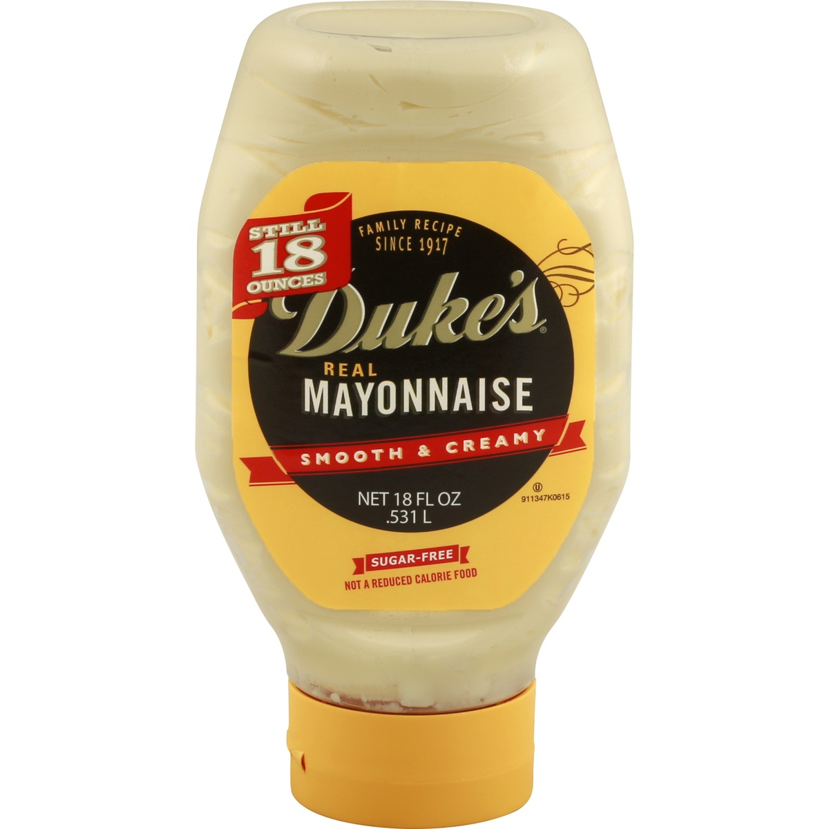slide 1 of 1, Duke's Mayo Duke's Real Smooth & Creamy Mayonnaise 18oz, 18 oz