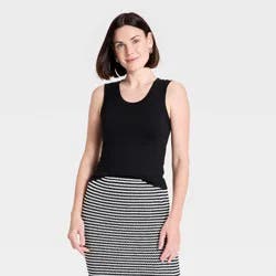 Women's Tank Top - A New Day™ Black XL