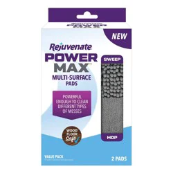 Rejuvenate PowerMax Microfiber Cleaning Pads Mop - 2ct