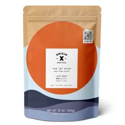 Origin X The 1st Step Light Roast Whole Bean Coffee - 12oz