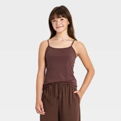 Girls' Super-Soft Cami - art class™ Brown M