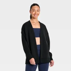 Women's Airy Sleek Cardigan - All In Motion™ Black L
