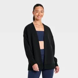 Women's Airy Sleek Cardigan - All In Motion™ Black L