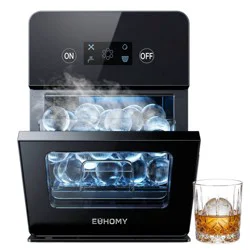 EUHOMY Portable Sphere Ice Maker IM024-SBL