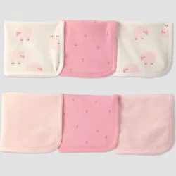 Carter's Just One You® Baby 6pk Washcloth - Pink Lamb